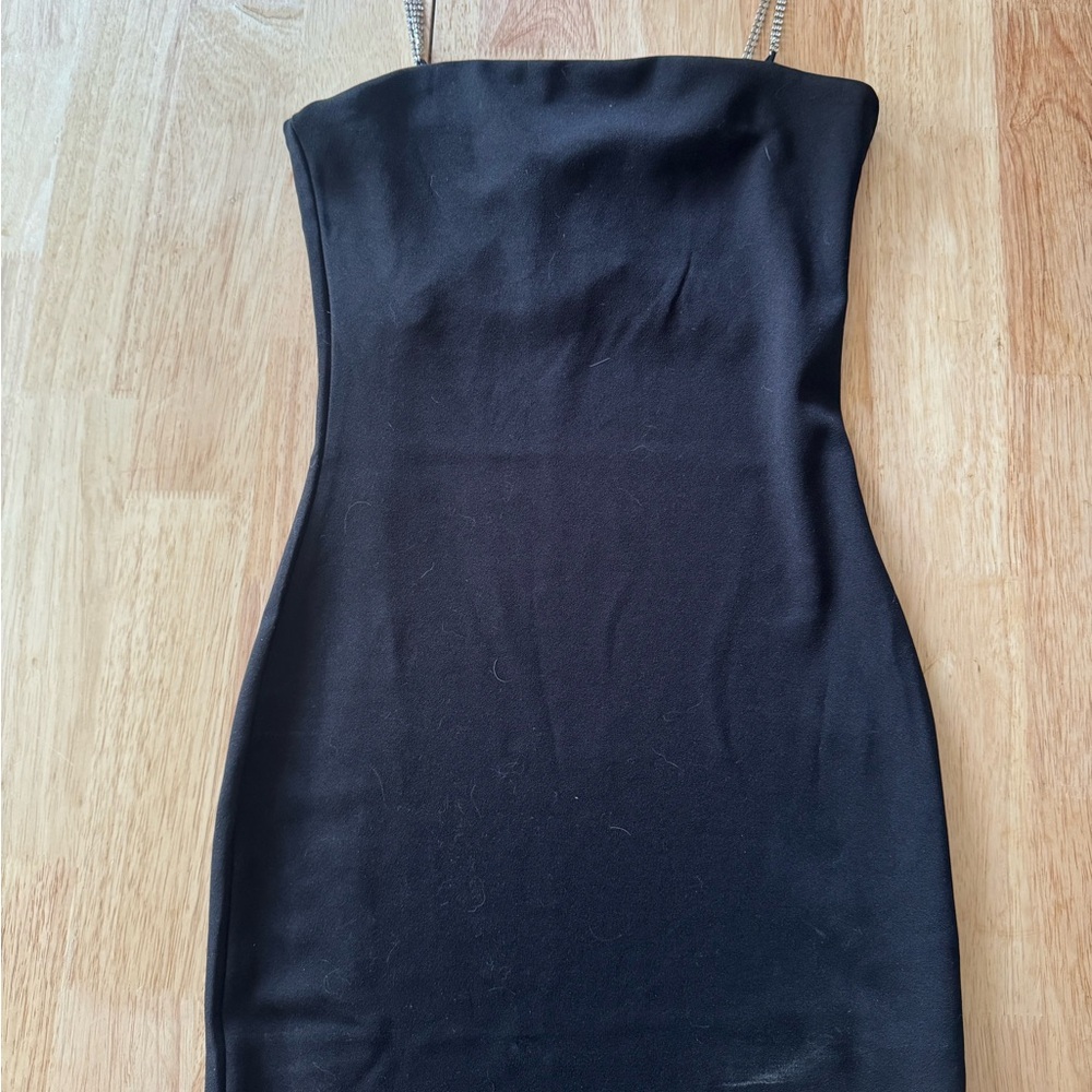 Little Black Dress- Sparkly straps